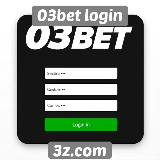 Como realizar o login no site 03bet