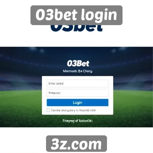 Segurança e privacidade no 03bet login